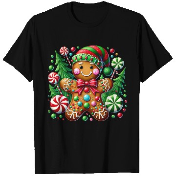 Discover Gingerbread Christmas, Merry Christmas T Shirts