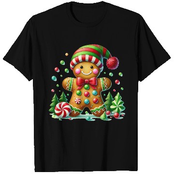 Discover Gingerbread Christmas, Merry Christmas T Shirts