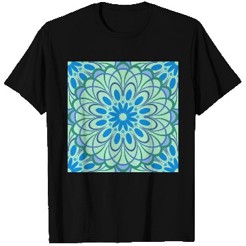 Discover mandala Jade Stained Glass T Shirts