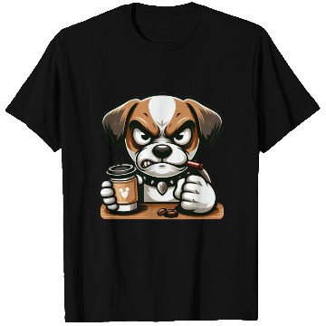Discover Angry Dog and Coffee T Shirts