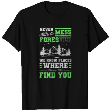 Discover Forest Worker Task Trees T Shirts