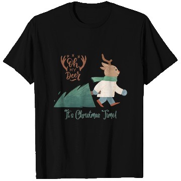 Discover Oh my deer It s Christmas Time T Shirts