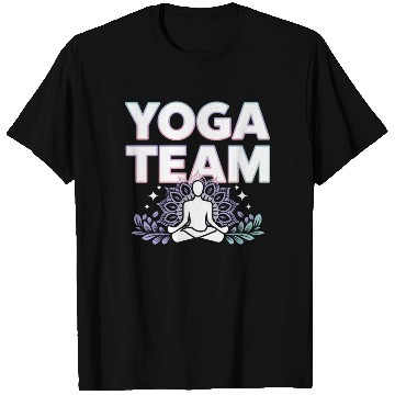 Discover Meditative Lifestyle Yoga Enthusiasts Icon Design T Shirts