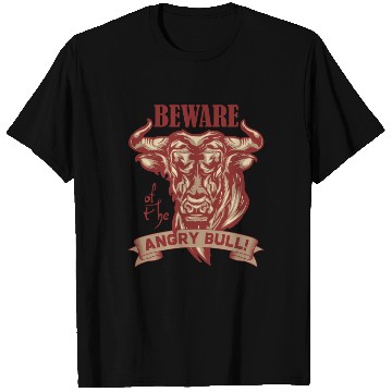 Discover Angry bull T Shirts