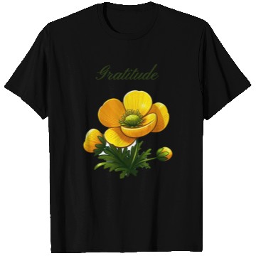 Discover Buttercup Bliss: A Symbol of Gratitude and Cheer T Shirts