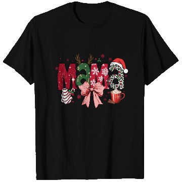 Discover Coquette Pink Bow Mama, Merry Christmas T Shirts