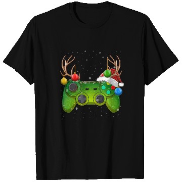 Discover Video Game Controller Christmas Lights Gamer T Shirts