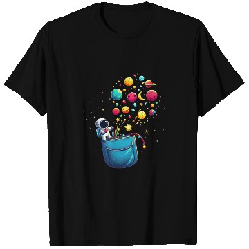 Discover Cosmic Pocket Adventure T Shirts