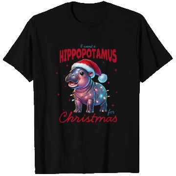 Discover Hippo Christmas, Merry Christmas T Shirts