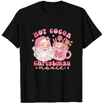 Discover Hot cocoa Christmas movie T Shirts