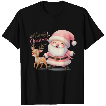 Discover Merry Christmas Santa Reindeer T Shirts