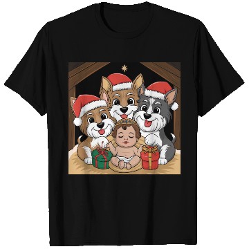 Discover Jesus was born yorkies adoring T Shirts