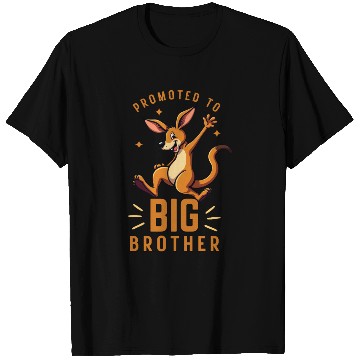 Discover Promoted to Big Brother - Funny Kangaroo Australia T Shirts