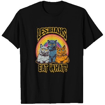 Discover Lesbians Eat What T Shirts