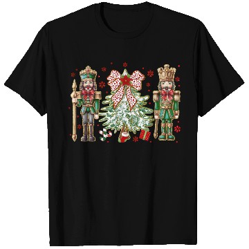 Discover Green Floral Nutcrackers T Shirts