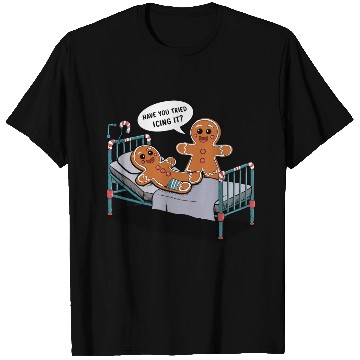 Discover Christmas Gingerbread Hospital Humor T Shirts