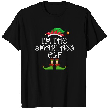 Discover I'm The Smartass Elf T Shirts Matching Family