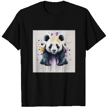 Discover Cyberpunk Panda T Shirts
