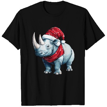 Discover Rhinos Christmas T Shirts