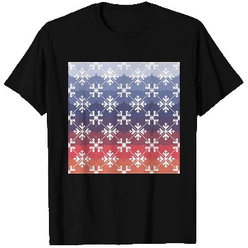Discover Winter Geometric Harmony Pattern 2 T Shirts