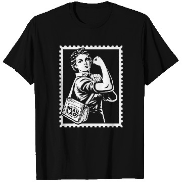 Discover Mail Lady T Shirts