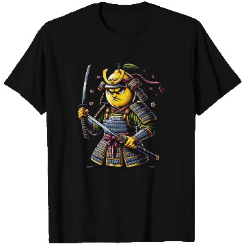 Discover Samurai Lemon Warrior Blossom Art T Shirts