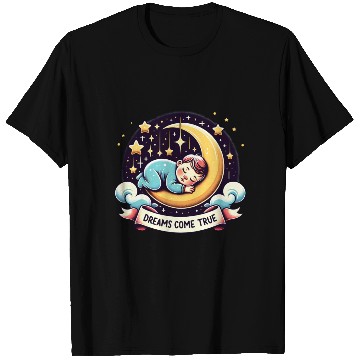 Discover Dreams Come True Under Starry Night Sky T Shirts