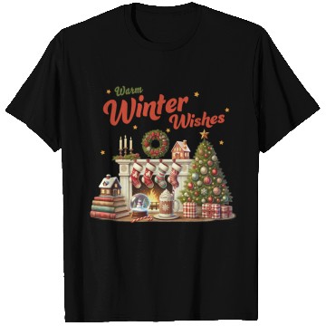 Discover Warm Winter Wishes, Merry Christmas T Shirts