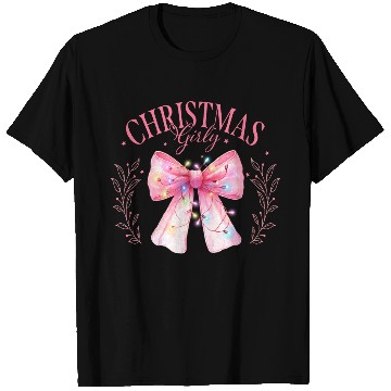 Discover Pink Christmas Girly T Shirts