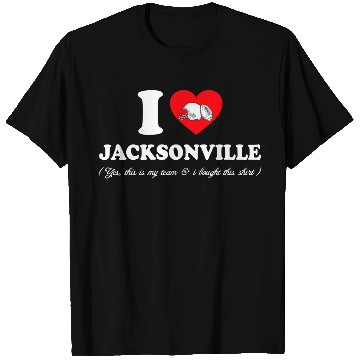 Discover Groovy I Love Jacksonville T Shirts