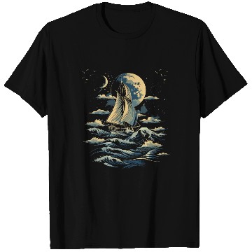Discover Sailing Graphic T Shirts
