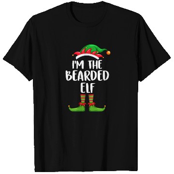 Discover I'm The Bearded Elf T Shirts Matching Family