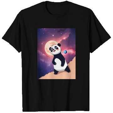 Discover Luna the Galaxy Panda T Shirts
