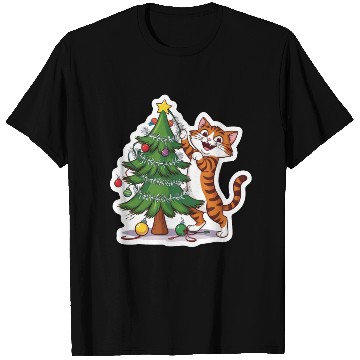 Discover Climbing the Christmas Spirit T Shirts