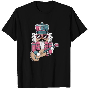Discover Nutcracker Playing Guitar T Shirts