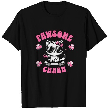 Discover Pawsome Charm: Adorable Cat Jewelry T Shirts