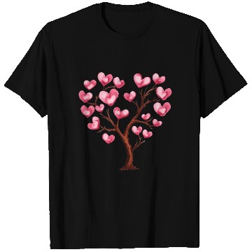 Discover Heart Tree, Valentines Day T Shirts