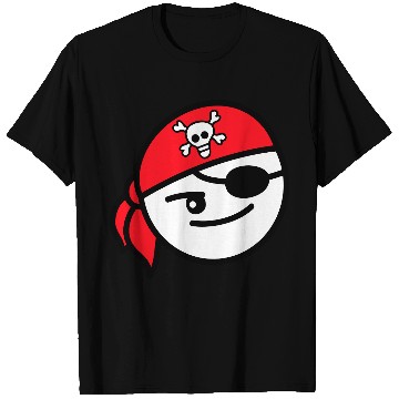 Discover Funny Pirate Face Head Cute Headscarf Cap Costume T Shirts