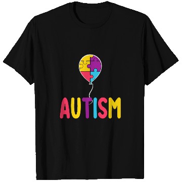 Discover Autism Awareness Balloon - Spread Love and Support T Shirts