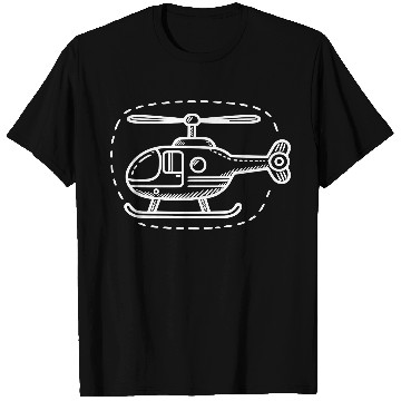 Discover Minimalistic Vector Helicopter path42 T Shirts