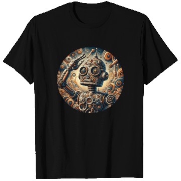 Discover Robot, Boy, Child, Salute, Science T Shirts