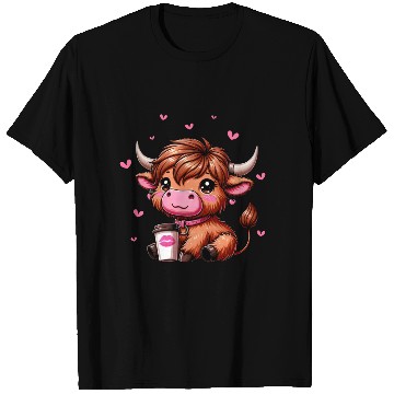 Discover Highland Cow Valentines T Shirts