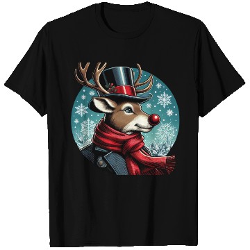 Discover Vintage Red-Nosed Reindeer: Perfect For Christmas T Shirts