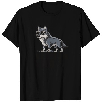 Discover Beautiful gift idea funny quote design Alpha Wolf T Shirts