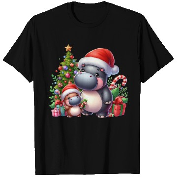 Discover Christmas Hippo T Shirts