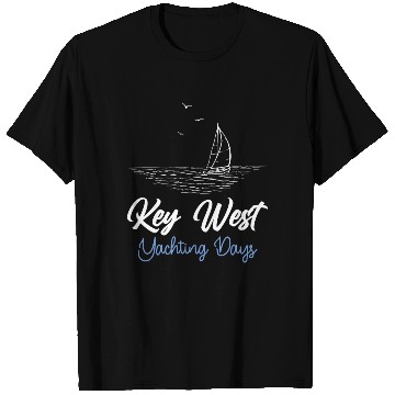 Discover KEY-WEST FLORIDA YACHTING DAYS Sailing Outfit T Shirts