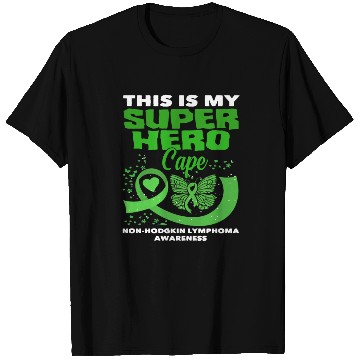 Discover Non-Hodgkin Lymphoma Awareness Superhero T Shirts
