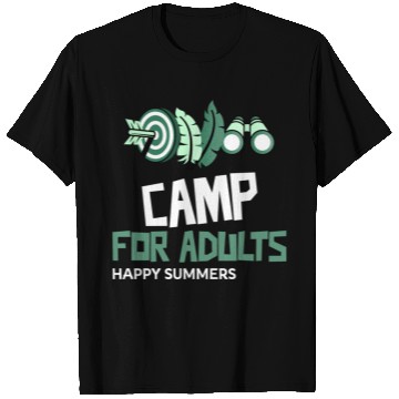 Discover Camp for adults T Shirts