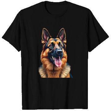 Discover german-shepherd-mixed-timber-siberian-husky-wolf T Shirts