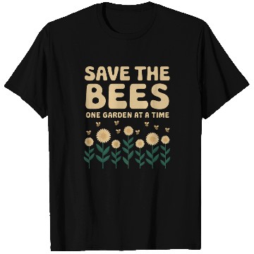Discover Bee-Friendly Gardener Pollinator Garden and Save T Shirts